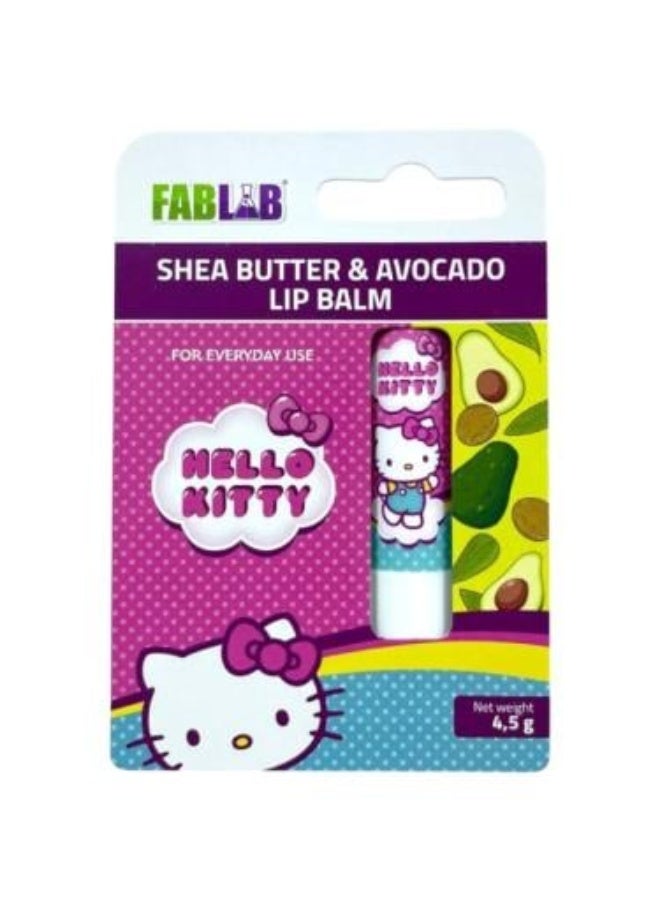 مرطب شفاه هيلو كيتي بالافاكادو وزبدة الشيا 4.5 جرام